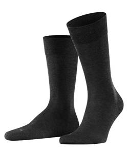 FALKE Herren Socken Sensitive Malaga M SO Fil d´Écosse Baumwolle mit Komfortbund 1 Paar, Grau (Anthracite Melange 3095) neu - umweltfreundlich, 39-42 von FALKE