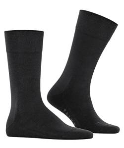 FALKE Herren Socken Sensitive New York M SO Lyocell mit Komfortbund 1 Paar, Schwarz (Black 3000), 39-42 von FALKE