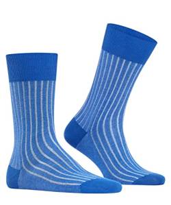 FALKE Herren Socken Shadow M SO Baumwolle gemustert 1 Paar, Blau (Paris Blue 6057), 39-40 von FALKE