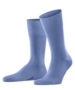 FALKE Herren Socken Tiago M SO Fil D'Ecosse Baumwolle einfarbig 1 Paar, Blau (Cornflower Blue 6554) neu - umweltfreundlich, 43-44 von FALKE