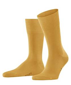 FALKE Herren Socken Tiago M SO Fil D'Ecosse Baumwolle einfarbig 1 Paar, Gelb (Hot Ray 1282) neu - umweltfreundlich, 41-42 von FALKE