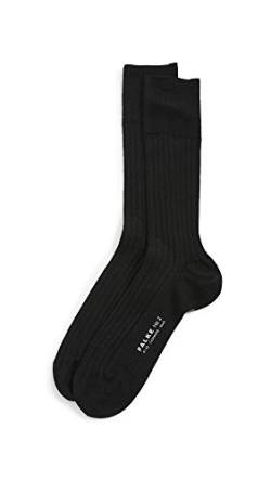 FALKE Men's No. 2 M SO Cashmere Plain 1 Pair Socks, Black (Black 3000), 5.5-6.5 von FALKE