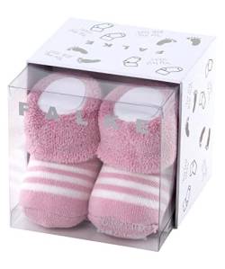FALKE Unisex Baby Socken Erstlingsringel, Baumwolle, 1 Paar, Rosa (Thulit 8663), 62-68 von FALKE