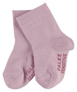 FALKE Unisex Baby Socken Sensitive B SO Baumwolle mit Komfortbund 1 Paar, Rosa (Thulit 8663) neu - umweltfreundlich, 50-56 von FALKE