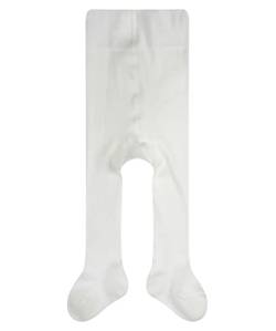 FALKE Unisex Baby Strumpfhose Family B TI nachhaltige biologische Baumwolle einfarbig 1 Stück, Weiß (Off-White 2040) neu - umweltfreundlich, 62-68 von FALKE