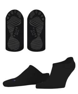 FALKE Unisex Cool Kick Hp Weich Atmungsaktiv Schnelltrocknend Rutschhemmende Noppen 1 Paar Hausschuh-Socken, Schwarz (Black 3000), 42-43 EU von FALKE