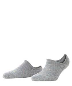 FALKE Unisex Füßlinge Keep Warm U IN Wolle unsichtbar einfarbig 1 Paar, Blau (Smoke Blue 6333), 42-43 von FALKE