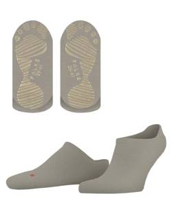 FALKE Unisex Hausschuh-Socken Cool Kick U HP Weich atmungsaktiv schnelltrocknend rutschhemmende Noppen 1 Paar, Beige (Towel 4775), 37-38 von FALKE