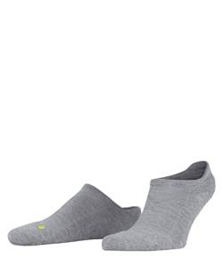 FALKE Unisex Hausschuh-Socken Cool Kick U HP Weich atmungsaktiv schnelltrocknend rutschhemmende Noppen 1 Paar, Grau (Light Grey Melange 3775), 42-43 von FALKE