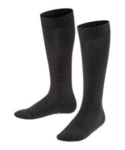 FALKE Unisex Kinder Family K KH Socken, Blickdicht, Grau (Anthracite Melange 3080), 23-26 von FALKE