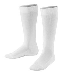 FALKE Unisex Kinder Family K KH Socken, Blickdicht, Weiß (White 2000), 23-26 von FALKE