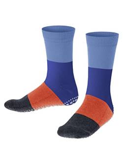 FALKE Unisex Kinder Hausschuh-Socken Summer K HP Baumwolle rutschhemmende Noppen 1 Paar, Blau (Sky Blue 6033), 23-26 von FALKE