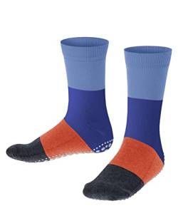 FALKE Unisex Kinder Hausschuh-Socken Summer K HP Baumwolle rutschhemmende Noppen 1 Paar, Blau (Sky Blue 6033), 27-30 von FALKE