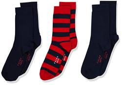 FALKE Unisex Kinder Socken Happy 3-Pack Giftbox K SO Baumwolle gemustert 3 Paar, Mehrfarbig (Sortiment 0050), 27-30 von FALKE