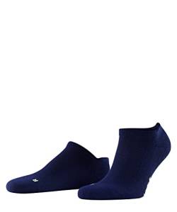 FALKE Unisex Sneakersocken Cool Kick Sneaker U SN weich atmungsaktiv schnelltrocknend kurz einfarbig 1 Paar, Blau (Marine 6120), 37-38 von FALKE