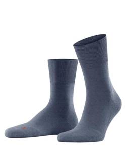 FALKE Unisex Socken Run U SO Baumwolle einfarbig 1 Paar, Blau (Light Denim 6660), 44-45 von FALKE