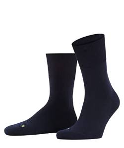 FALKE Unisex Socken Run U SO Baumwolle einfarbig 1 Paar, Blau (Marine 6120), 37-38 von FALKE