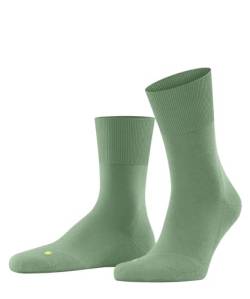 FALKE Unisex Socken Run U SO Baumwolle einfarbig 1 Paar, Grün (Nettle 7447), 42-43 von FALKE