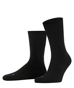 FALKE Unisex Socken Run U SO Baumwolle einfarbig 1 Paar, Schwarz (Black 3000), 39-41 von FALKE