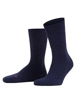 FALKE Unisex Socken Walkie Light U SO Wolle einfarbig 1 Paar, Blau (Jeans 6670), 46-48 von FALKE