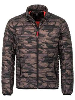 Durban Herren Steppjacke leichte sportliche Übergangsjacke modische Jacke für Männer (L, dired camo) von FALKENSTEJN