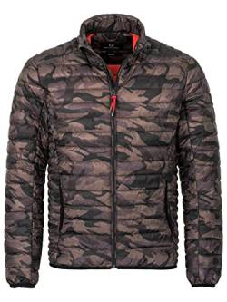 Durban Herren Steppjacke leichte sportliche Übergangsjacke modische Jacke für Männer (XL, dired camo) von FALKENSTEJN