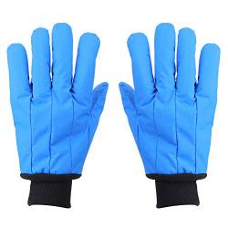 FAMKIT Kryogene Handschuhe, flüssiger Stickstoff, schützend, -200 °C bis -C, niedrige Temperaturbeständigkeit, Arbeitszeit H von FAMKIT