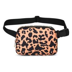 FANDARE Bauchtasche Gürteltasche Wasserdicht Hüfttasche für Herren und Damen Umhängetaschen Brusttasche Nylon Bunt Hip Bum Waist Fanny Pack für Outdoor Reisen Sport Wandern Joggen Hundespaziergänge von FANDARE