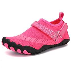 FANSU Aqua Schuhe für Kinder, Sommer Strandschuhe für Mädchen Jungen Schnelltrocknend Wasserschuhe rutschfest Schwimmschuhe Surfschuhe Tauchschuhe Badeschuhe von FANSU