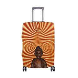 FANTAZIO Abstrakte Buddha Meditation Koffer Schutzhülle Gepäckhülle von FANTAZIO