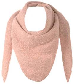 FASHION YOU WANT XXL Schal flauschig schal-tuch damen dicker dreieckstuch groß Wolle UNI Farben kuschelig (rosa) von FASHION YOU WANT.DE