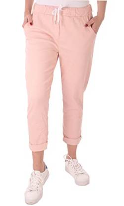 FASHION YOU WANT Damen Hose Stretch Sweatpants Jogginghose für Freizeit Boyfriend Baggyhose (as3, Numeric, Numeric_38, Numeric_40, Regular, Regular, rosa) von FASHION YOU WANT