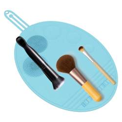 Make-up-Mischpalette aus Silikon, Silikon-Make-up-Pinselschrubber,Silikon-Multifunktions-Make-up-Pinsel-Reinigungspad, Silikon-Grundierungspalette | Silikon-Grundierungspalette, Make-up-Pad für Fassme von FASSME