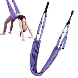Yoga Inversion Swing,Aerial Yoga Seil,Beindehnungsgurt für Spagat - Starker Anti-Schwerkraft-Beinstreckgurt für Heimfitness, Inversionsübungen, Spagat-Training Fassme von FASSME