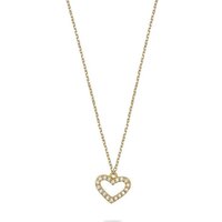 FAVS Collier FAVS Damen-Kette 375er Gelbgold 18 Zirkonia von FAVS