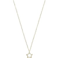 FAVS Collier FAVS Damen-Kette 375er Gelbgold von FAVS