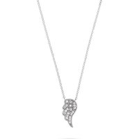 FAVS Collier FAVS Damen-Kette 925er Silber 19 Zirkonia von FAVS