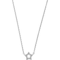 FAVS Collier FAVS Damen-Kette 925er Silber 21 Zirkonia von FAVS