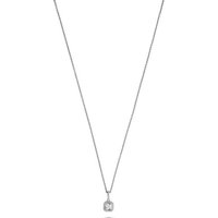 FAVS Collier FAVS Damen-Kette 925er Silber 27 Zirkonia von FAVS