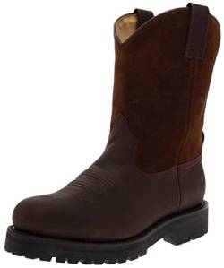 FB Fashion Boots Damen Cowboy Stiefel SPURS Lederstiefel Westernreitstiefel Braun 39 EU von FB Fashion Boots