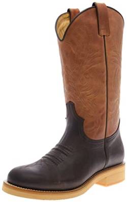 FB Fashion Boots Herren Cowboy Stiefel Cattle-C Westernreitstiefel Herrenstiefel Braun 43 EU von FB Fashion Boots