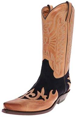 FB Fashion Boots Unisex Cowboy Stiefel Carlos Cuero Azul Westernstiefel Lederstiefel Braun Blau 41 EU von FB Fashion Boots