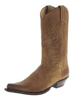 Fashion Boots BU1006 Afelpado Noche Westernstiefel für Damen und Herren Beige, Groesse:40 von FB Fashion Boots