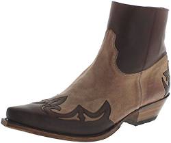 Sendra Boots 14379 Samuel Chocolate Firenze Lederstiefeletten für Herren Braun Westernstiefelette, Groesse:45 von FB Fashion Boots