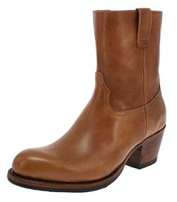 Sendra Boots Damen Stiefel 17616 Lavado Ledersteifelette Damenstiefelette Braun 37 EU von FB Fashion Boots