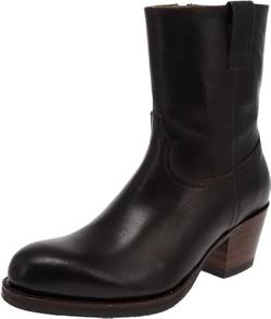 Sendra Boots Damen Stiefel 17616 Ledersteifelette Damenstiefelette Ankle Boots Braun (MARRON, numeric_38) von FB Fashion Boots