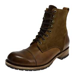 Sendra Boots Herren Chukka Boots 12858 Tobacco Schnürstiefel Lederschuhe Braun 44 EU von FB Fashion Boots