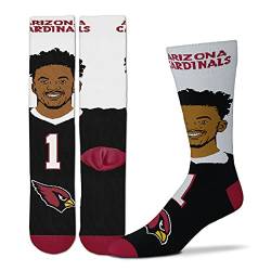 FBF Originals - NFL Arizona Cardinals Herren Selfie Crew Socken - Kyler Murray - - Large von FBF Originals