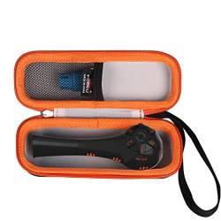 FBLFOBELI EVA-Hartschalen-Tragetasche, kompatibel mit dem Breather Handheld Inspiratory Expiratory Muscle Trainer (Orange, nur Hülle) von FBLFOBELI