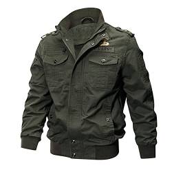 FBYDLL Warme Herren Jeansjacke - Air Force Pilot Herbstjeans Mit Reißverschluss, Verdickung Lockere Passform Cowboy-Oberteil Mit Knöpfen, Plus Größe Outwear M - 6XL,Schwarz,XXL von FBYDLL